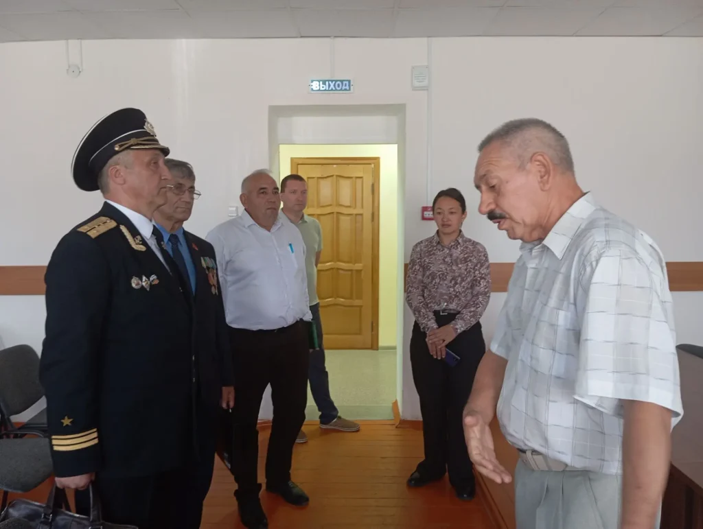 Визит Ивана Липовского в Фонд Защитники Отечества в Дюртюлях